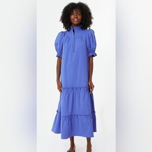 Tuckernuck Pomander Place -Azure Blue Selena Maxi Dress